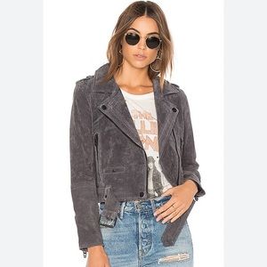 Blank NYC Suede Moto Jacket